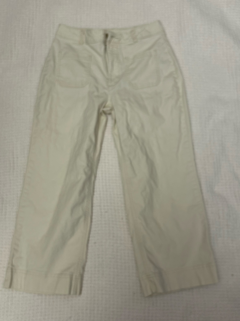 Old Navy Men's Cream Straight-Leg Chinos